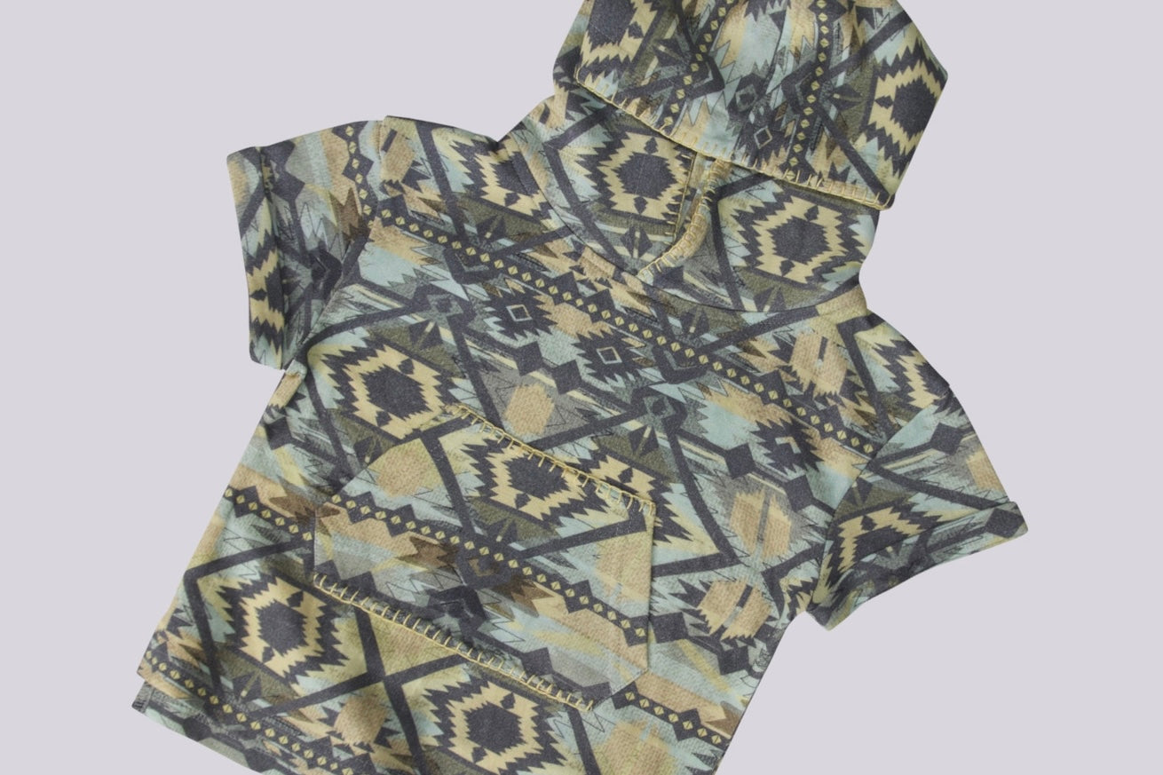 Sun Ray Oversized Aztec Shirt